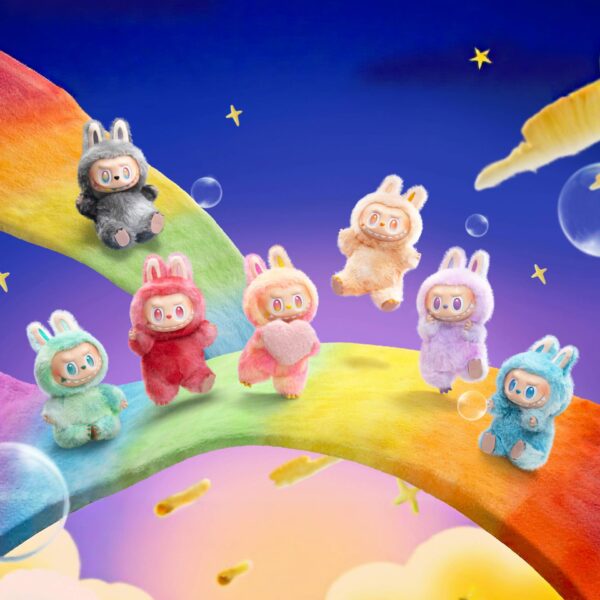 Version 1.0.0 POP MART The Monsters Big into Energy Series-Vinyl Plush Pendant Blind Box, Blind Box Figures, Random Design Action Figures Collectible Toys Home Decorations, Single Box