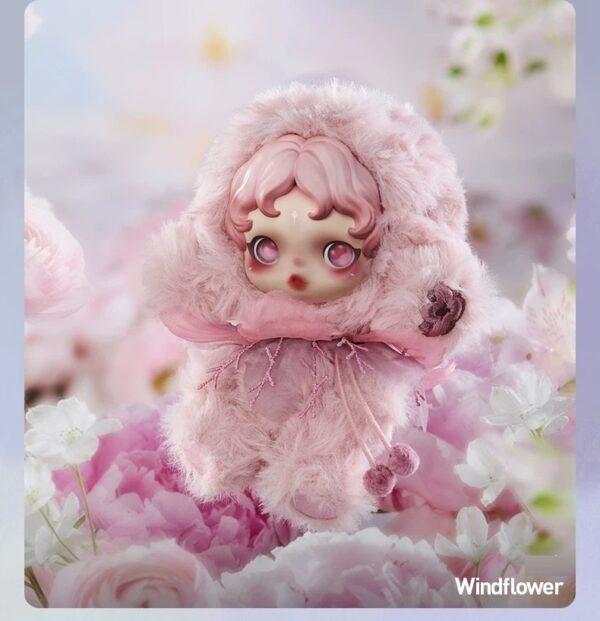 SKULLPANDA Light Weaving Garden Series SP Vinyl Face Second Generation Plush Pendant Blind Box