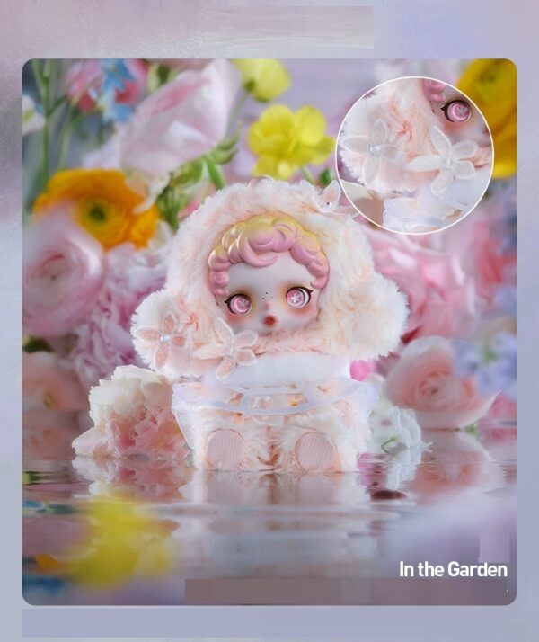 SKULLPANDA Light Weaving Garden Series SP Vinyl Face Second Generation Plush Pendant Blind Box